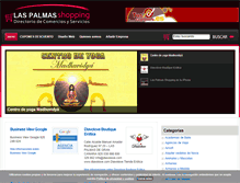 Tablet Screenshot of laspalmasshopping.es